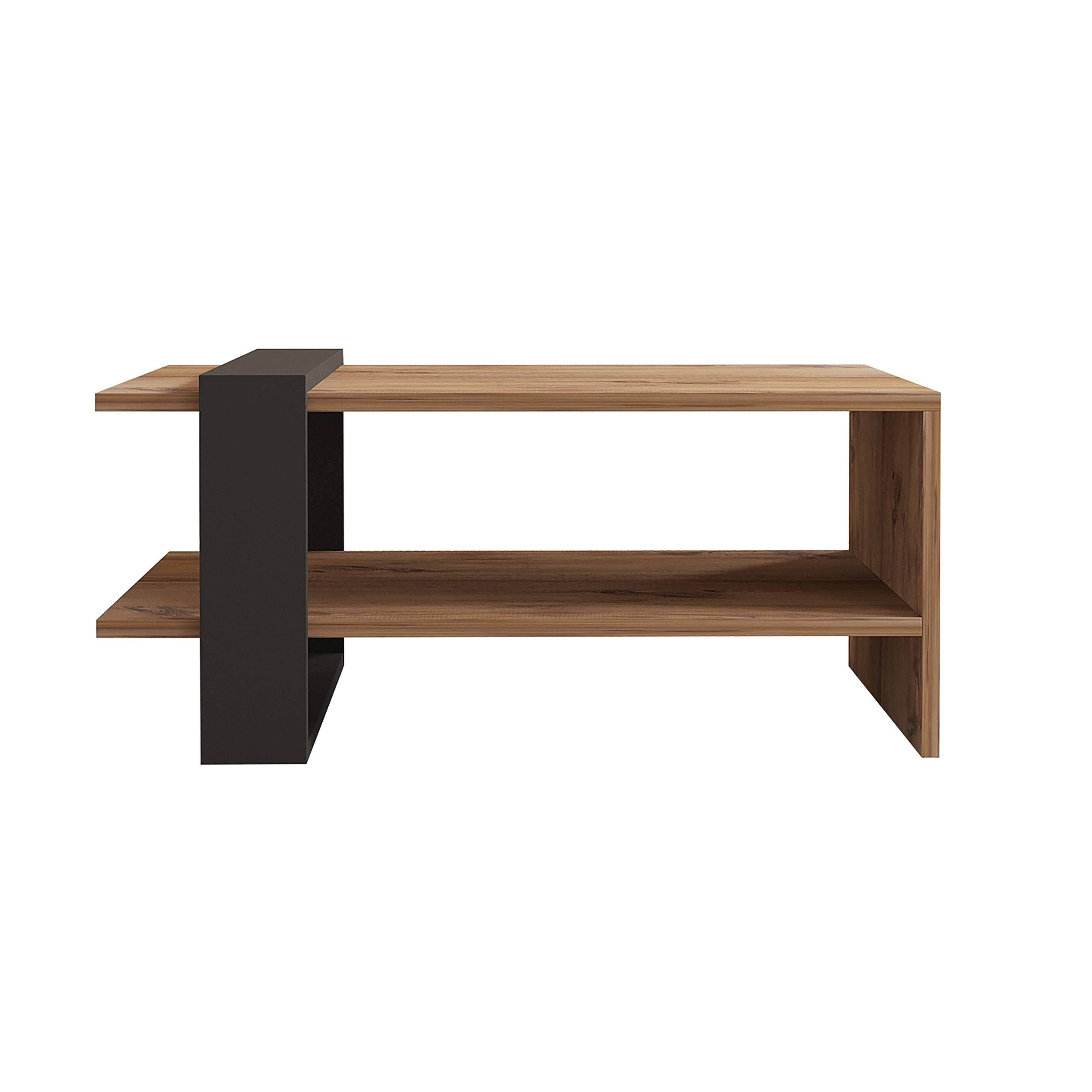 Oviala - Table basse rectangulaire effet bois - Oviala - Image 3