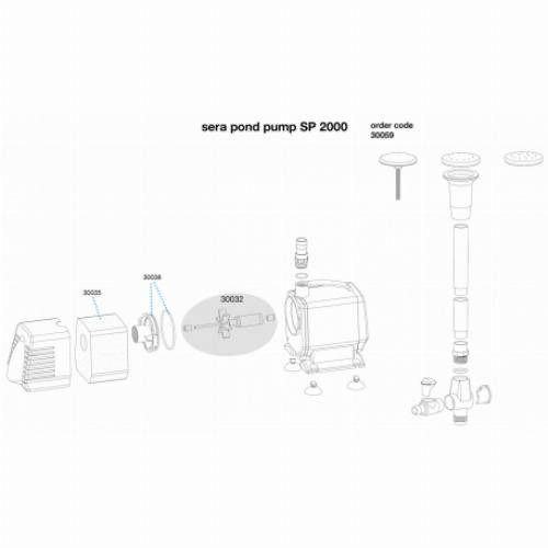 Sera - Pompe pour jet d'eau - Sera Pond SP - 1500 - Image 5