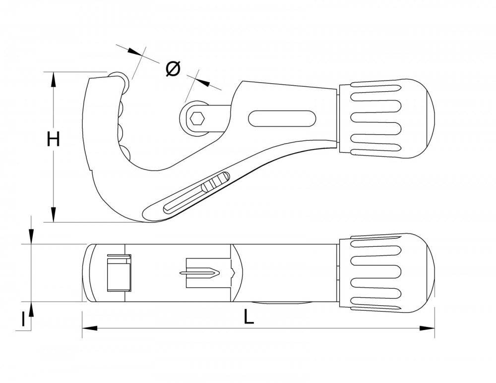 Coupe-tube télescopique cuivre sur carte - MOB - Image 7