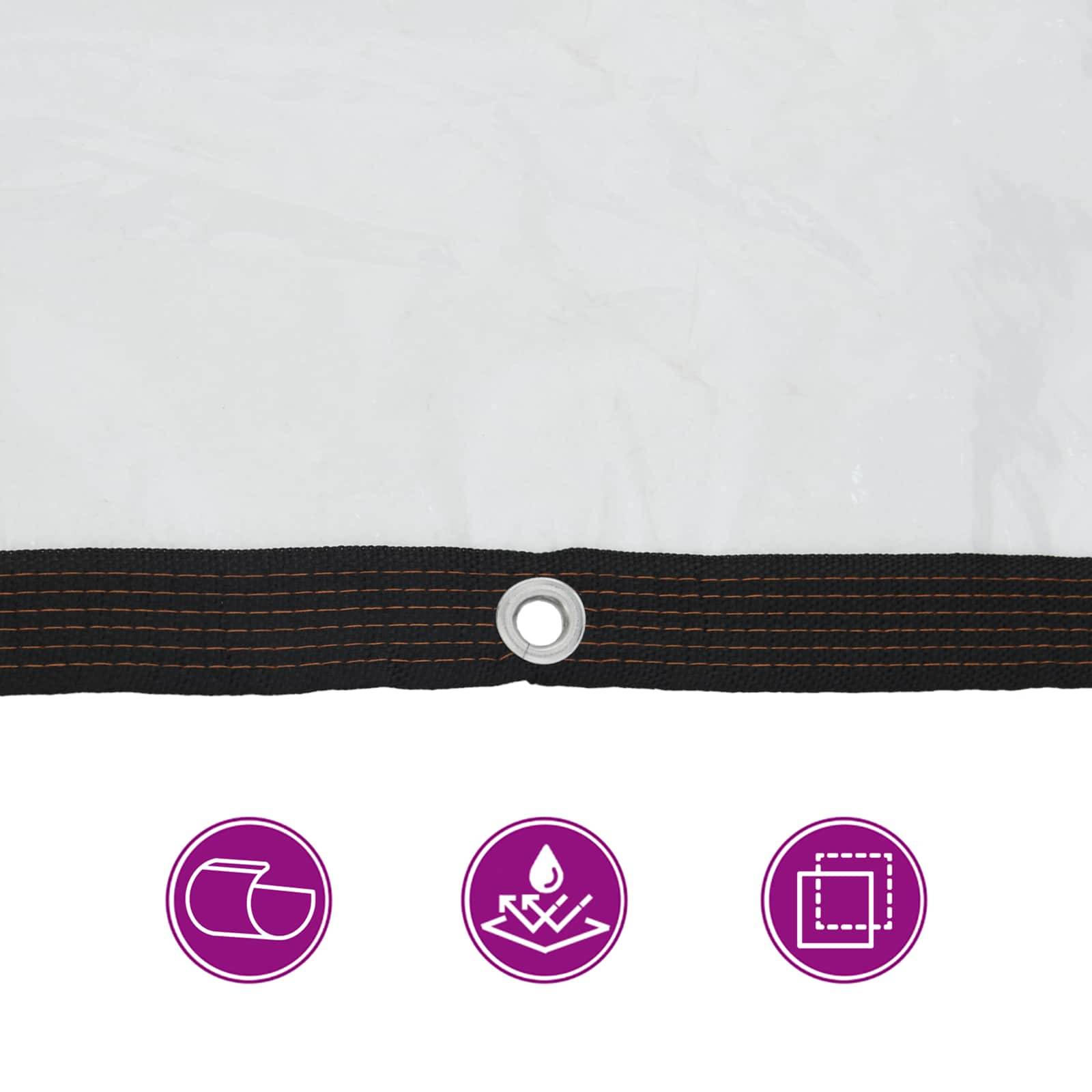 Vidaxl - Couverture pour plantes Transparent 3 x 3 m PE vidaXL 3429311 - Image 6