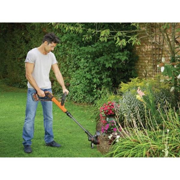 Coupe-bordure sans fil BLACK+DECKER STC1840EPC-QW - 18V - 30 cm - Image 4