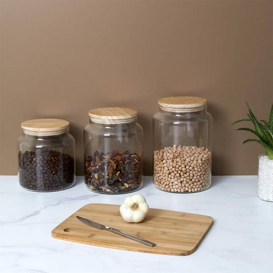 Cook Concept - Bocal de Conservation "Aliments" 2,4L Transparent - Image 2