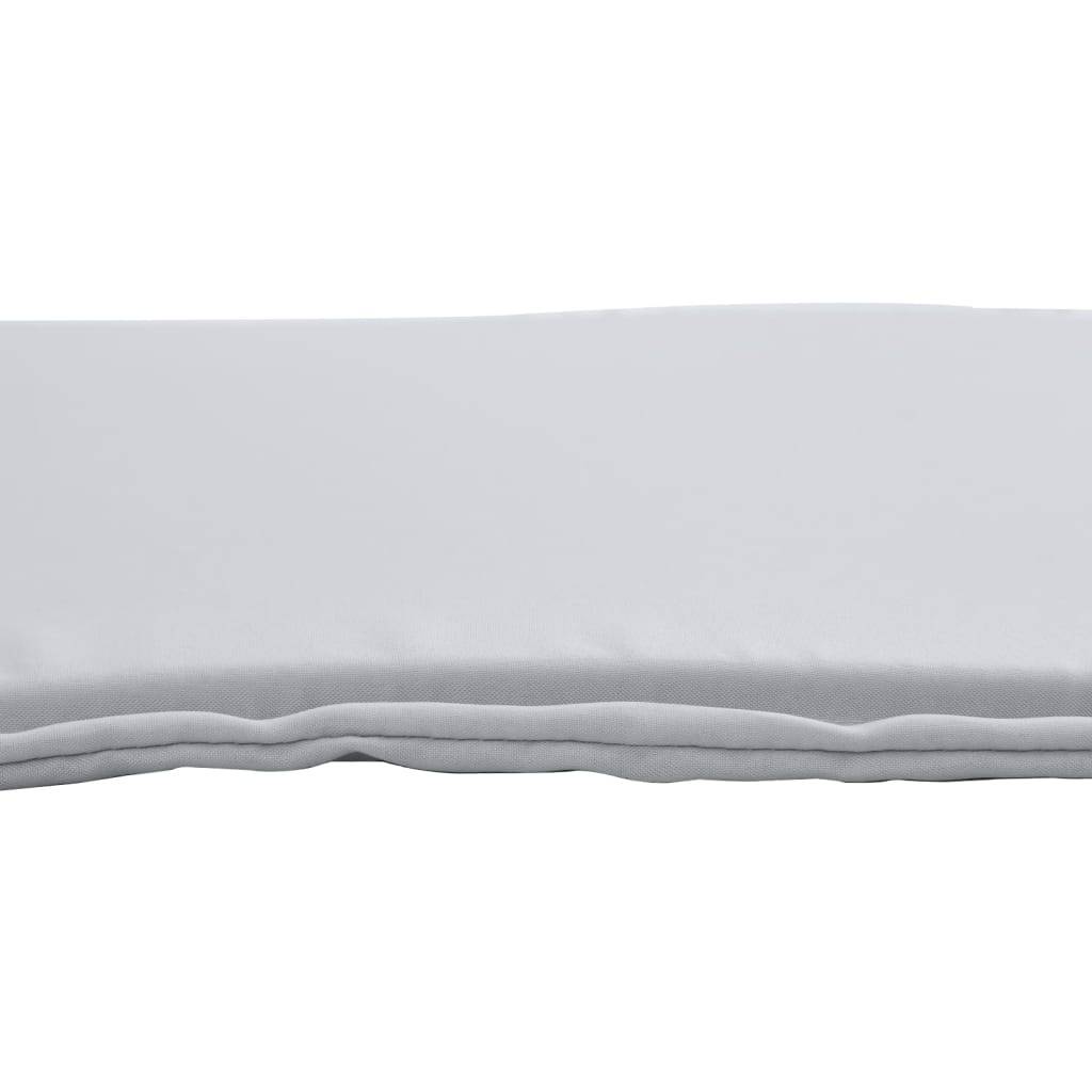 Coussins de siège de jardin polyester gris clair 45 x 45 x 2 cm - PANGIVO - Image 7