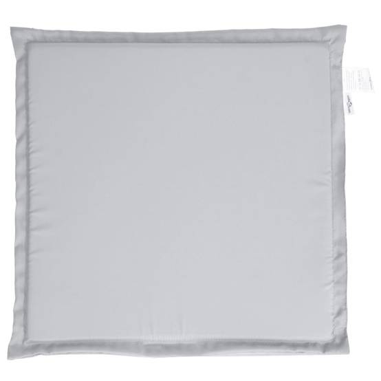 Coussins de siège de jardin polyester gris clair 45 x 45 x 2 cm - PANGIVO - Image 6