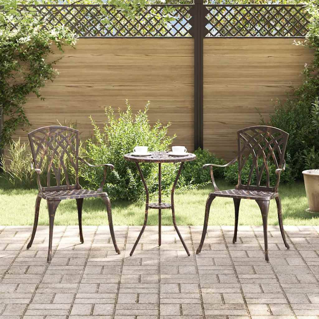 Chaise bois composite 1 places aluminium bronze - Prolenta premium p3116.0 - Image 2