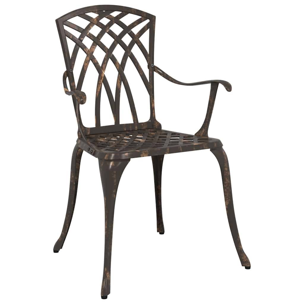 Chaise bois composite 1 places aluminium bronze  - Prolenta premium  p3116.0 - Image 3