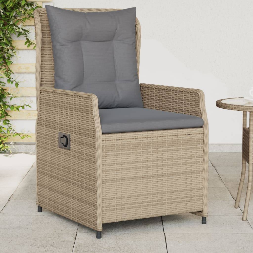 Prolenta Premium - Chaises de jardin rotin beige 55 x 60 x 93 cm - Prolenta premium p3137.1 - Image 2