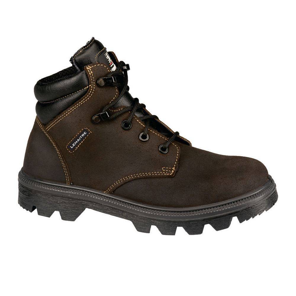 Chaussures de sécurité hautes PILOT S3 CI SRC marron P40 - LEMAITRE SECURITE - PILOTS30BF-40 - Image 1
