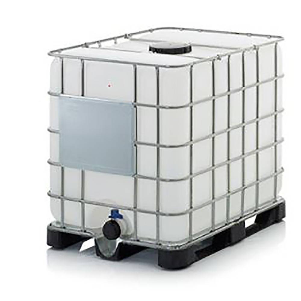 Cuve de stockage 1000l ibc reconstruit grillage translucide poche neuve - Image 1