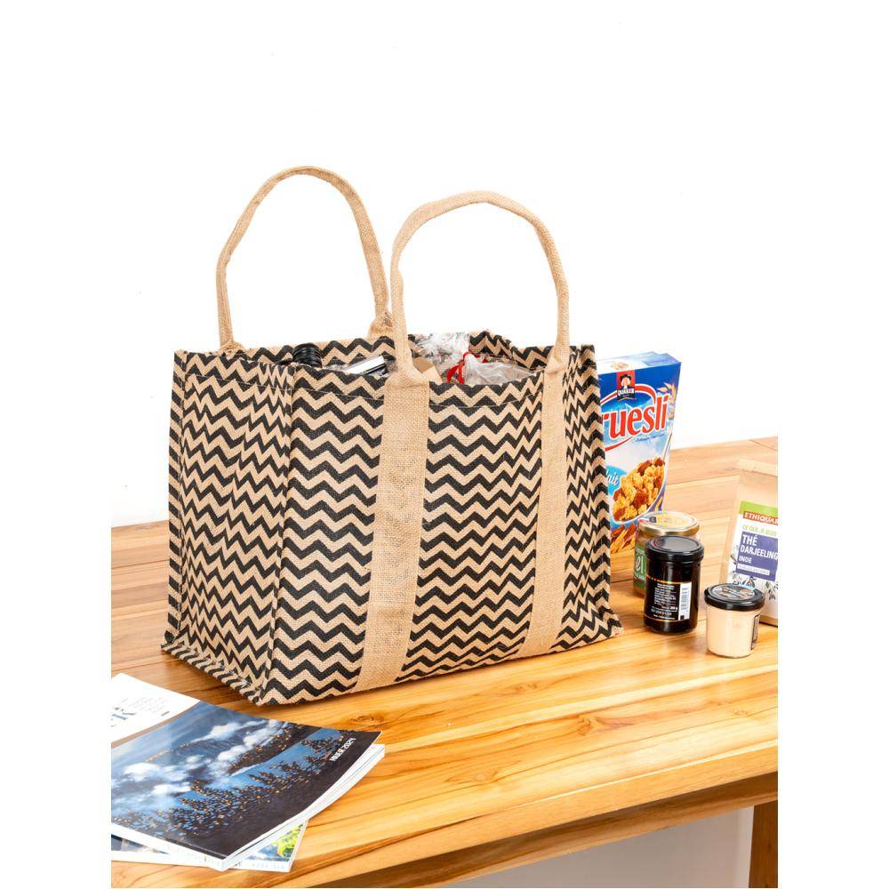 Aubry Gaspard - Sac en jute plastifiée - Image 2