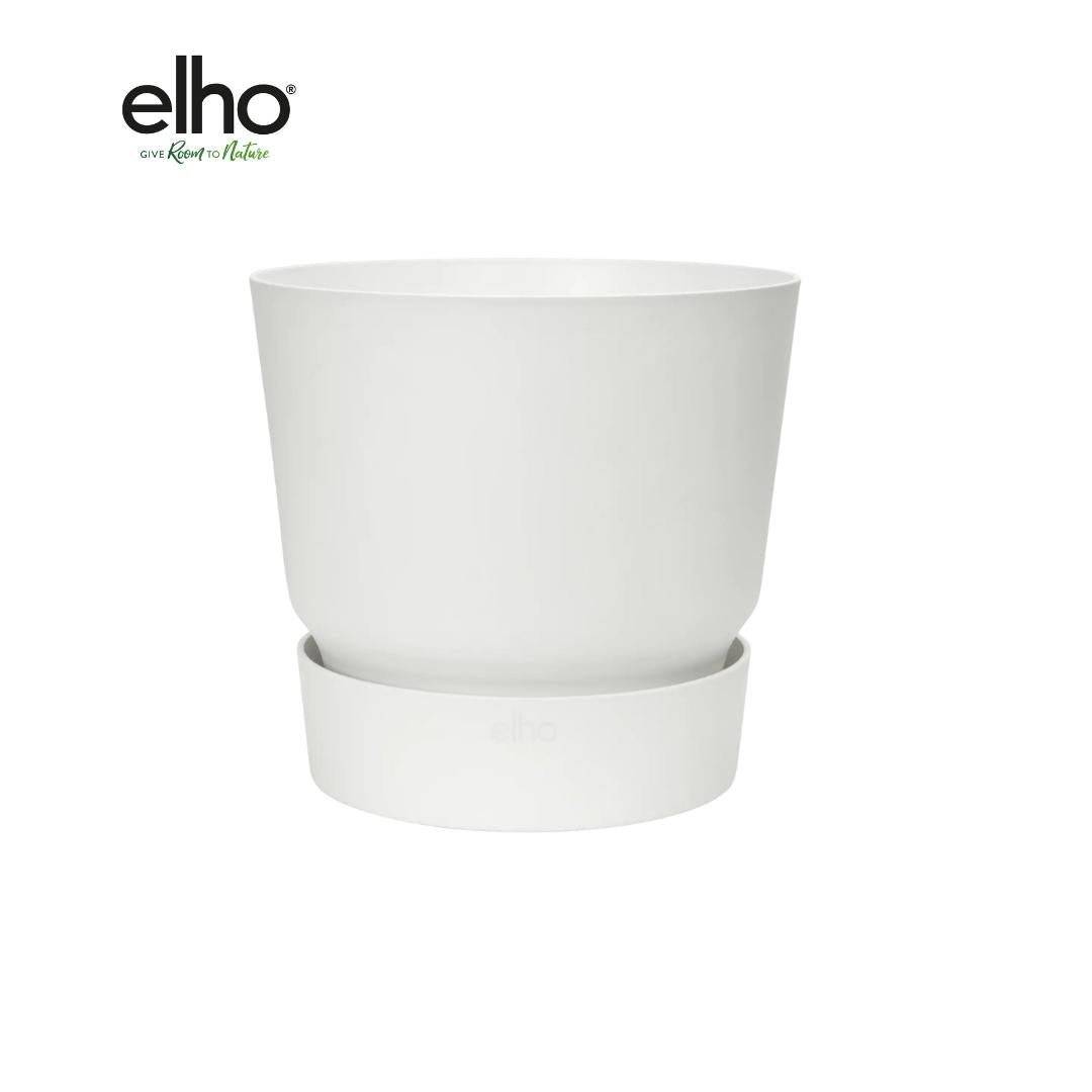 Cache-Pot Elho Greenville Blanc - D30 x H28- La Green Touch - Image 2
