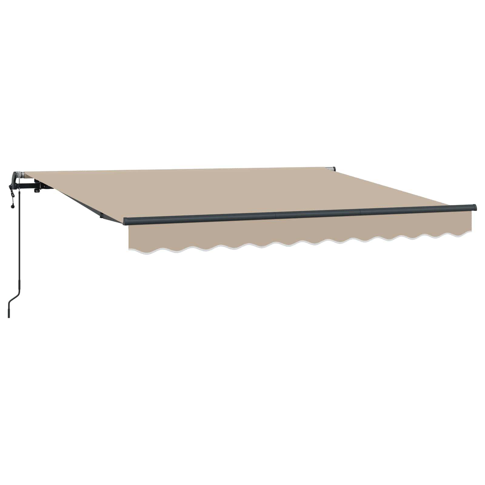 PANGIVO - Store rétractable beige tissu 350 x 200 x 165 cm - PANGIVO - Image 2