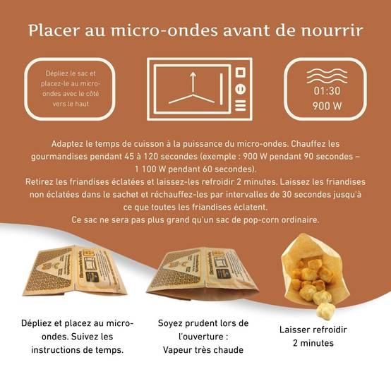 Wildfang - Wildfang - Dog Pops - pop-corn au fromage pour chiens - Image 5
