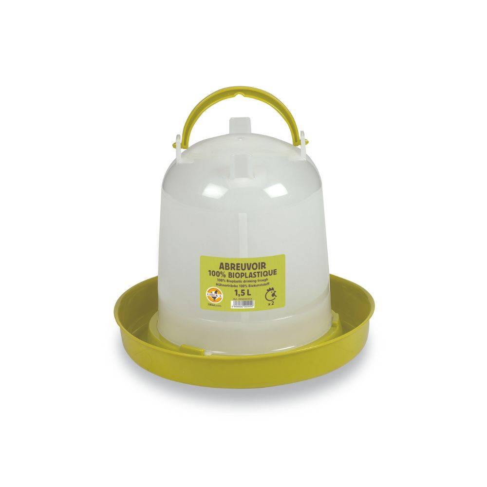 Chick'a - Abreuvoir bioplastique 1,5L pour volailles CHICK'A - Image 1