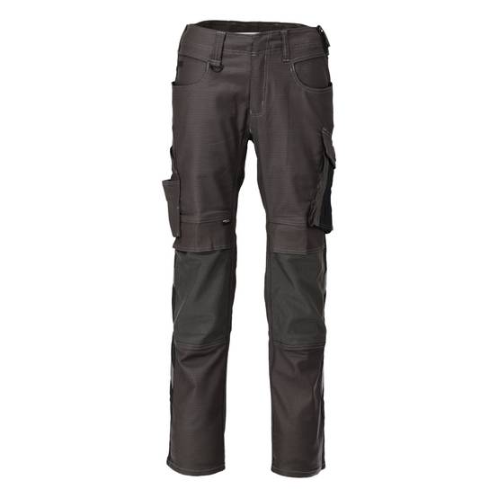 Pantalon de travail avec poches genouillères MASCOT Unique - 21979-459-Gris anthracite-56-90