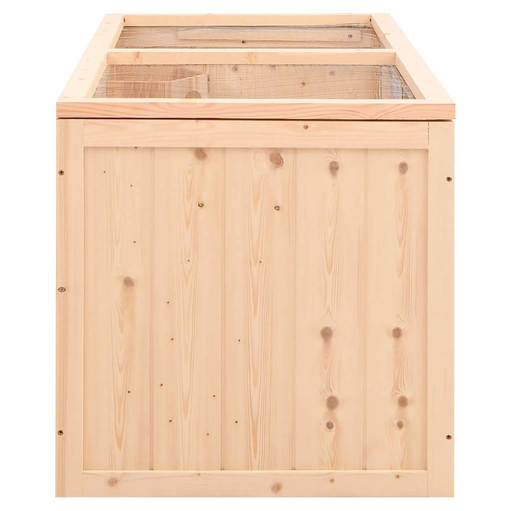 Vidaxl - Cage pour hamster 104 x 52 x 54 cm Bois massif Sapin vidaXL 172380 - Image 6