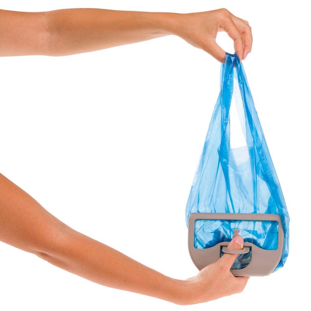 Ferplast - Pince Écologique ALA Pelle pour Collection de Crottes de Chien, 24 Sacs Inclus - Image 7