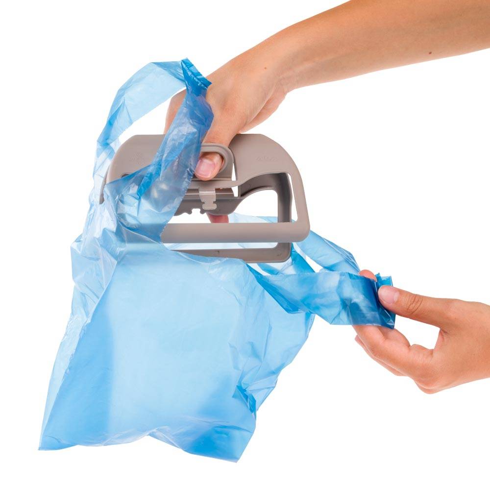 Ferplast - Pince Écologique ALA Pelle pour Collection de Crottes de Chien, 24 Sacs Inclus - Image 4