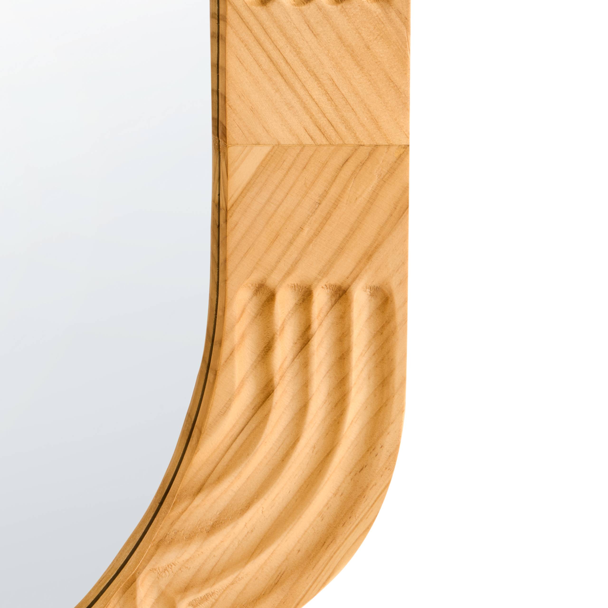Beliani - Miroir Bois de sapin Marron clair FRESVILLE - Beliani - Image 6