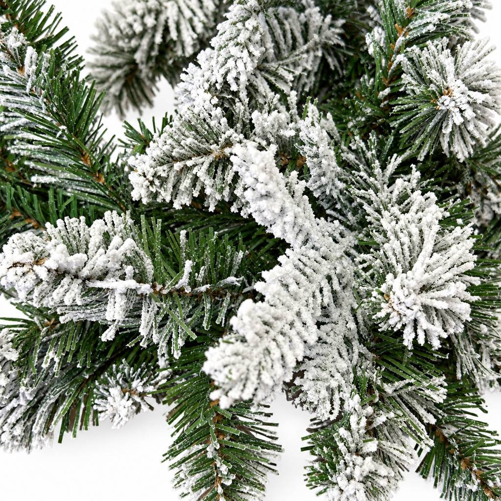 Guirlande de Noël artificielle enneigée 270 cm - Frosted - Little Grove - Image 2