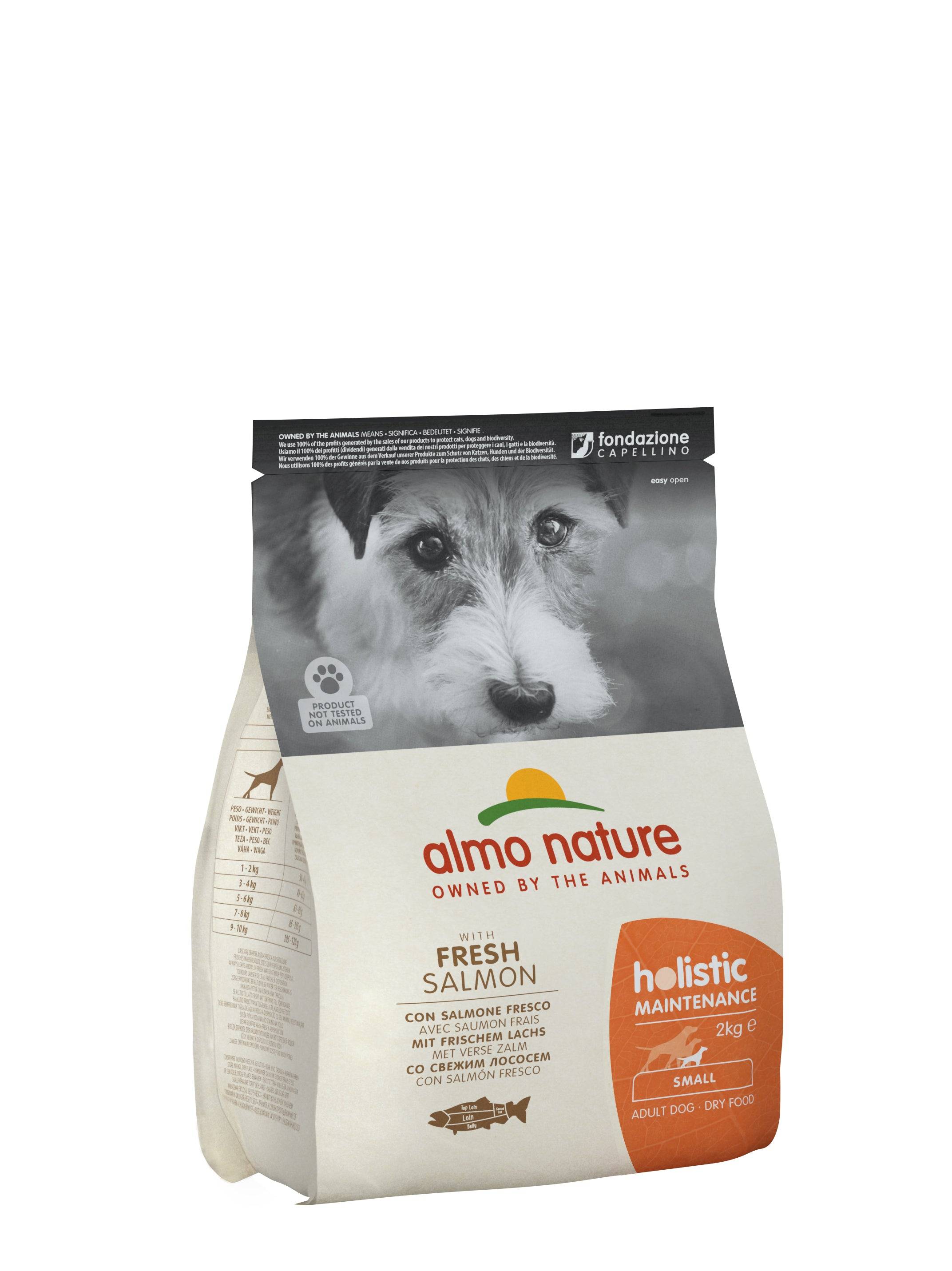 Almo Nature - Almo Nature - Croquettes Holistic Maintenance au Saumon pour Chien de Petite Taille - Image 1
