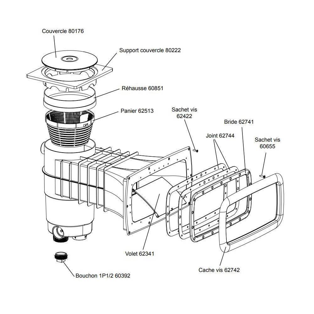 skimmer weltico A400 elegance panneau liner - 93386 - Image 3