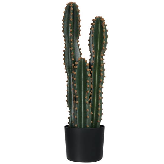 Cactus artificiel grand réalisme plante artificielle grande taille dim. Ø 17 x 60H cm - Image 1