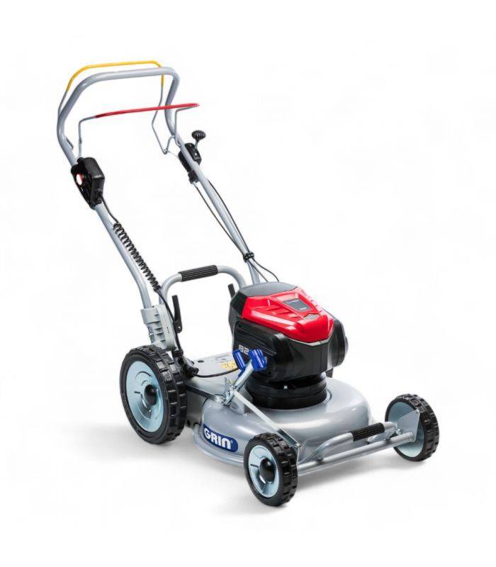 Grin - Tondeuse électrique tractée sur Batterie 82V, mulching professionnel, coupe 46cm - GRIN BM46A-82V - Image 1