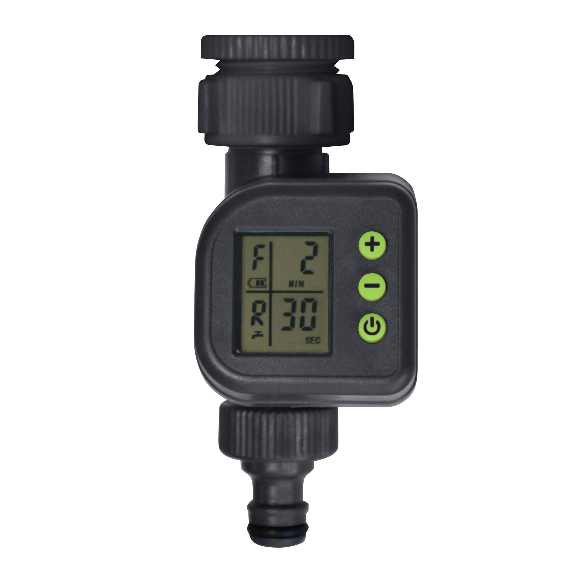 Jardibric - Jardibric - Programmateur Arrosage 1 Voie Numérique Robinet - Minuterie 2 s à 99 h Fréquence 2 s à 4 Jours Brumisation - Image 2
