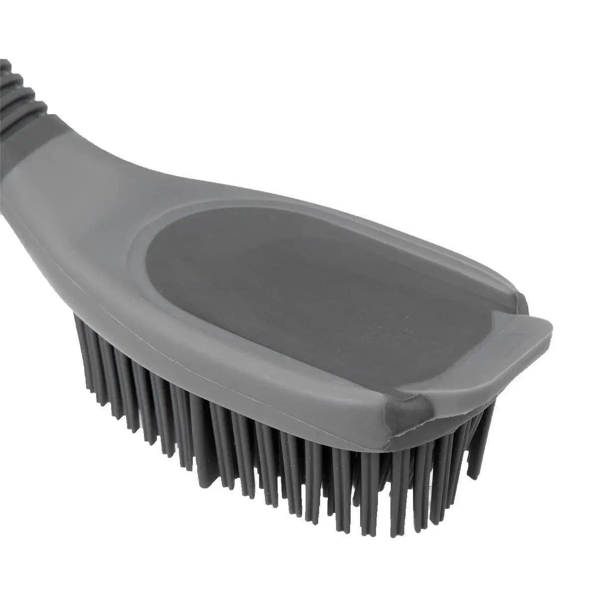 Brosse à Vaisselle "Rubber" 24cm Gris & Argent - Image 3
