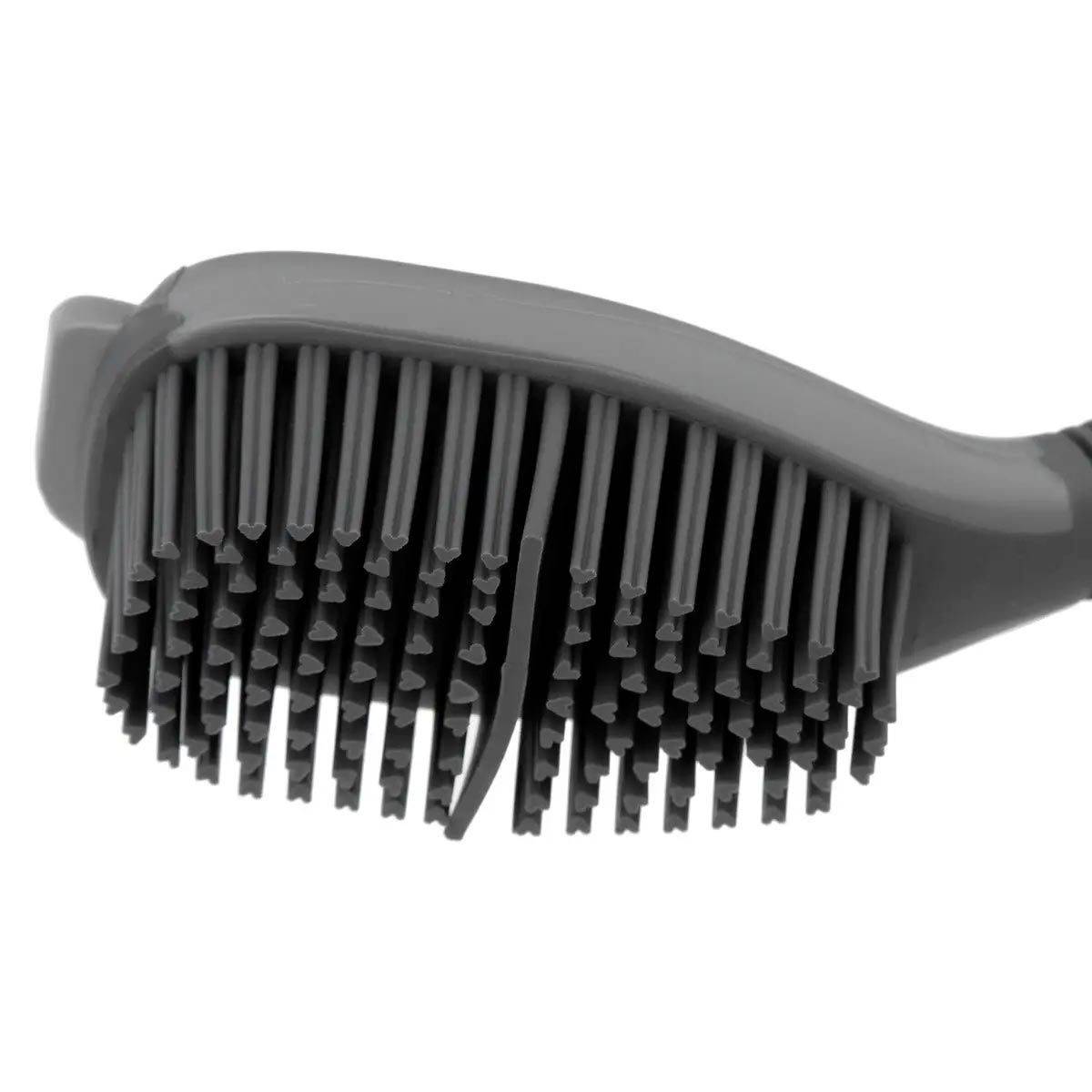 Brosse à Vaisselle "Rubber" 24cm Gris & Argent - Image 4