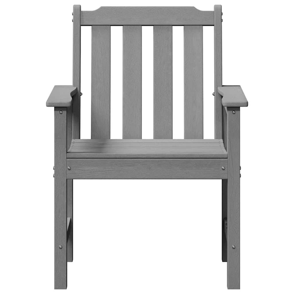 PANGIVO - Chaise de jardin HDPE Gris Clair 65,5 x 59 x 88 cm (2 pcs) - PANGIVO - Image 5