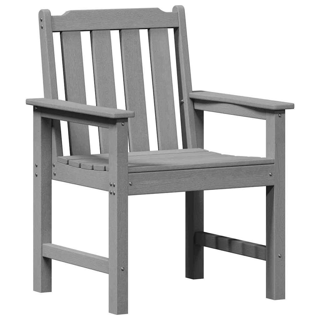 PANGIVO - Chaise de jardin HDPE Gris Clair 65,5 x 59 x 88 cm (2 pcs) - PANGIVO - Image 4