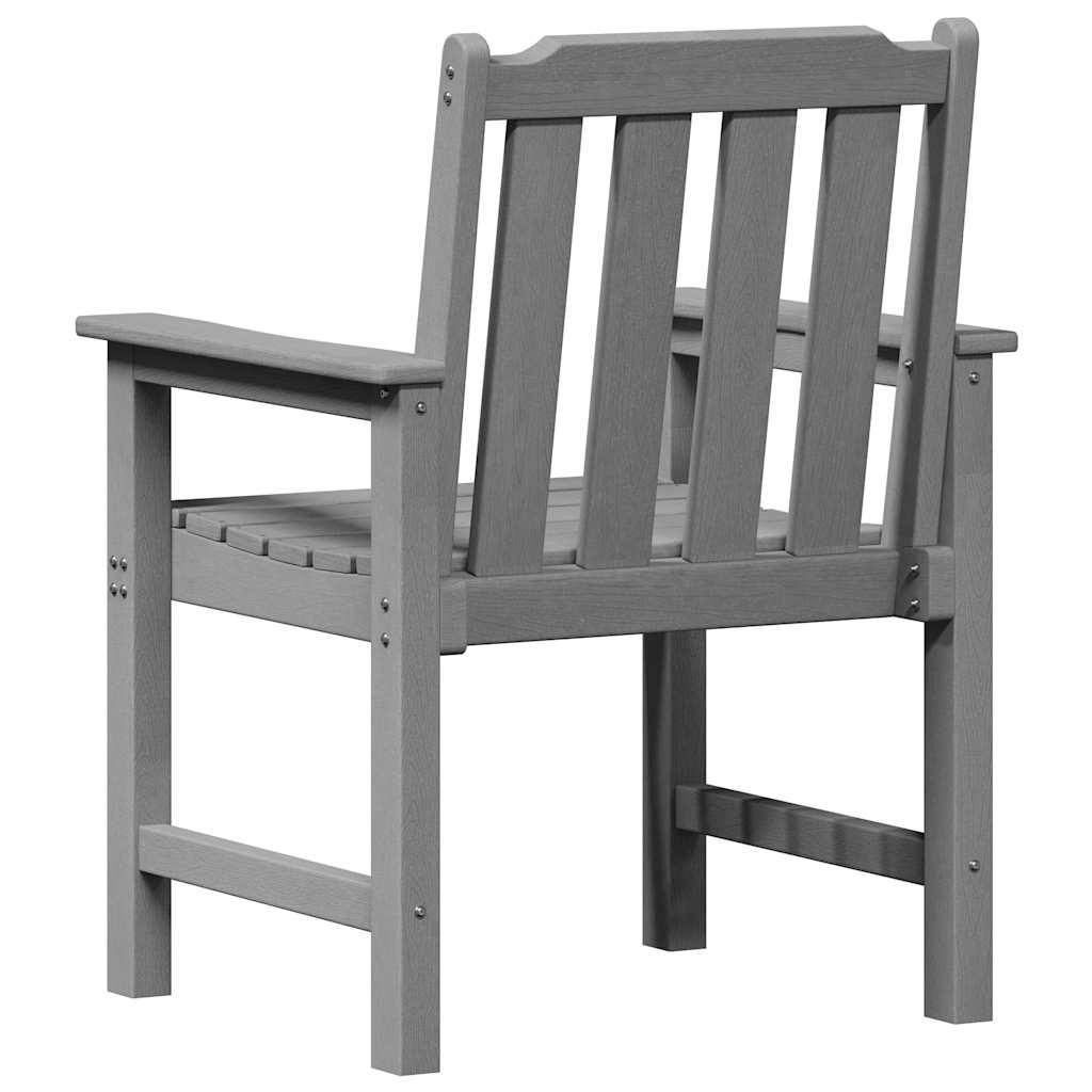 PANGIVO - Chaise de jardin HDPE Gris Clair 65,5 x 59 x 88 cm (2 pcs) - PANGIVO - Image 7
