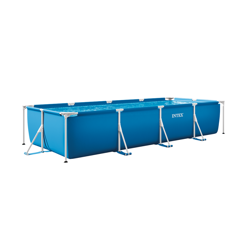 Piscine tubulaire rectangulaire 3x2x0.75m Intex sans accessoire - Image 1