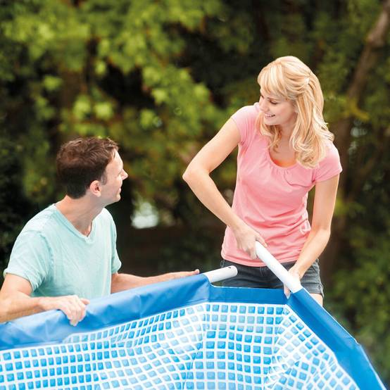 Piscine tubulaire rectangulaire 3x2x0.75m Intex sans accessoire - Image 3