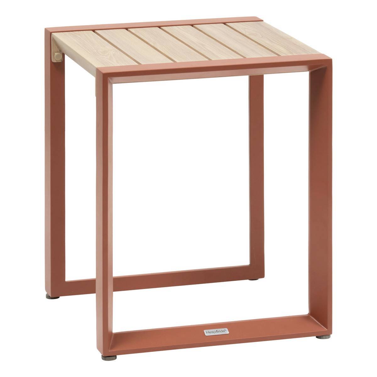 Hesperide - Table d'appoint de jardin Allure 44x44x55cm acajou Hespéride - Image 1
