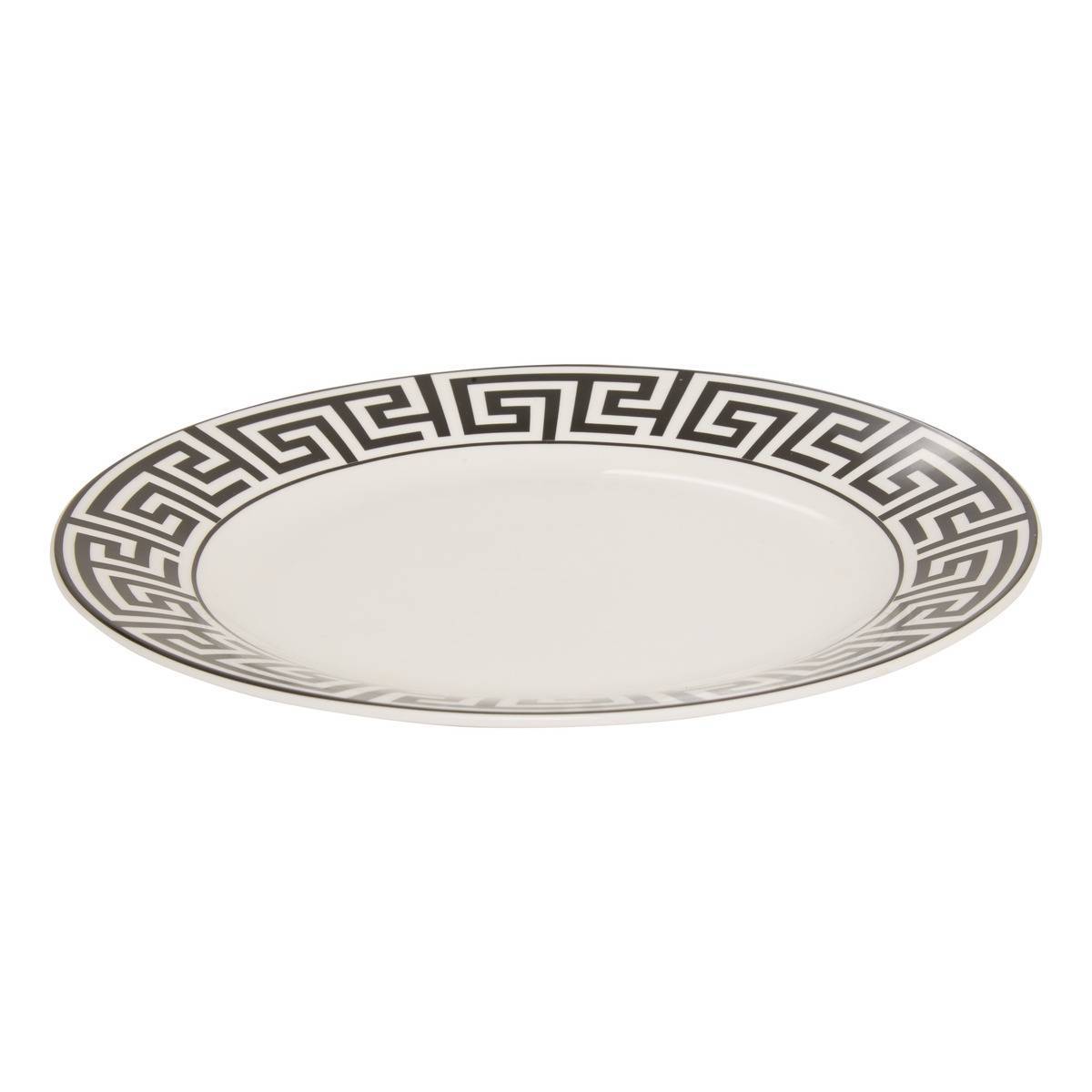 Atmosphera - Lot de 6 assiettes Reso noir - Atmosphera Créateur d'intérieur - Image 4