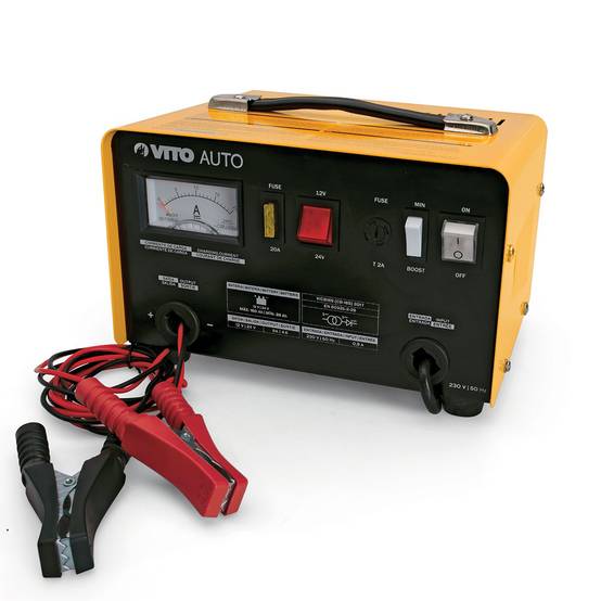 Chargeur de Batterie Auto Poids Lourds 12/24V Capacité 28 - 180Ah VITO - Image 1