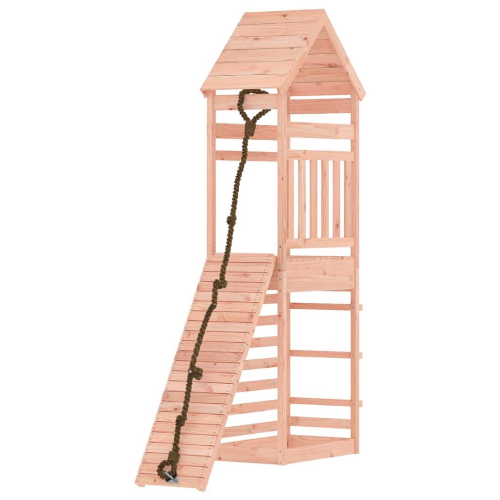 Helloshop26 - Maisonnette de jeu avec mur d'escalade 55 x 175 x 264 cm bois massif douglas - Image 2