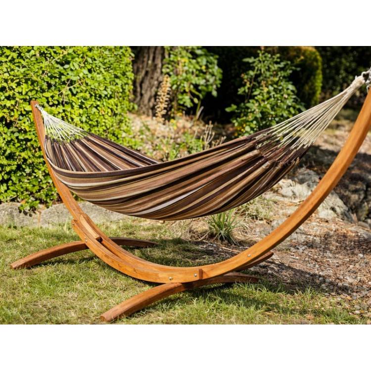 Tropical Hamac - Hamac avec support bois Latino L Choco Oro - Tropical Hamac - Image 2