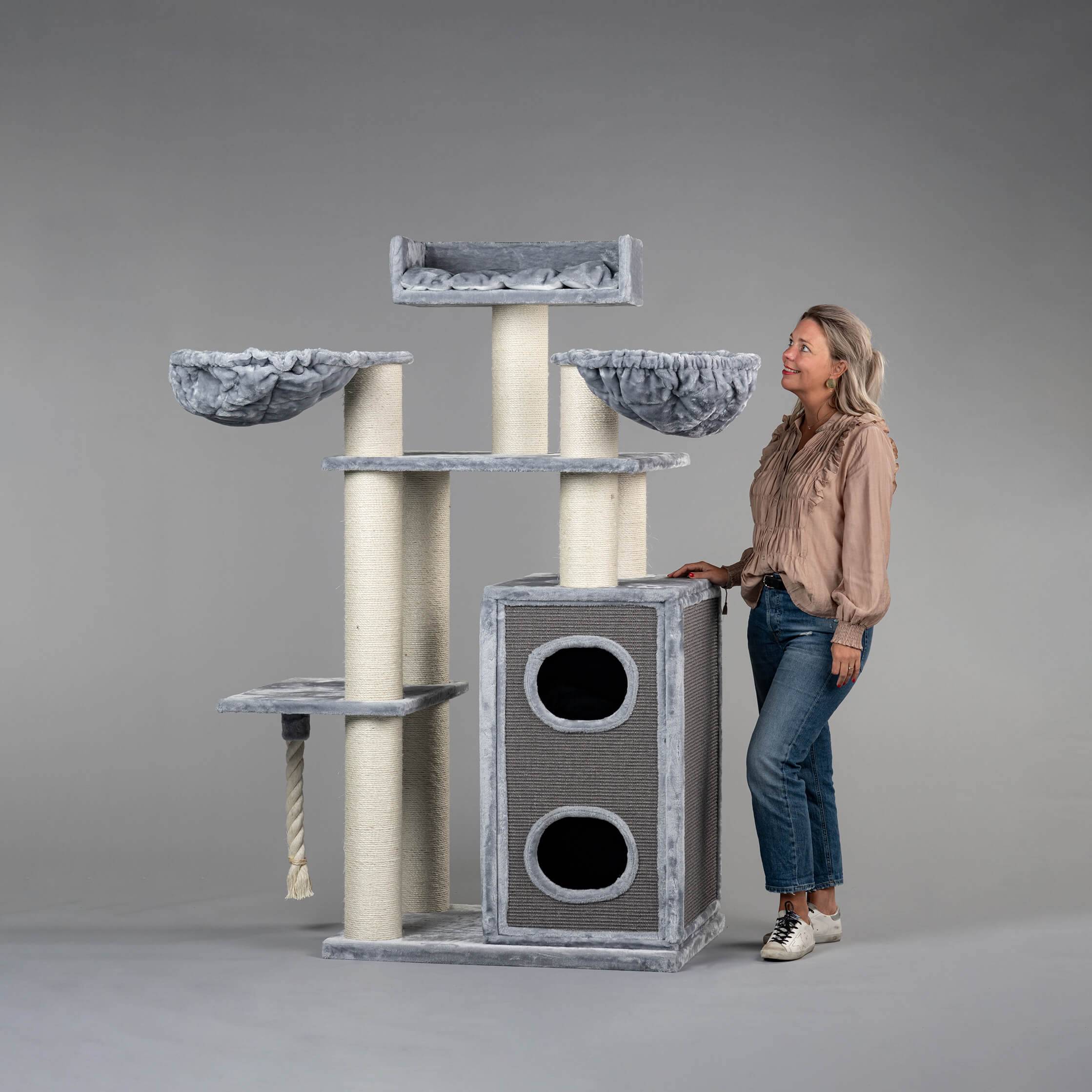 Rhr Concepts Bv - Arbre à chat Cat Paradise (Gris Clair) - RHR Concepts BV - Image 2