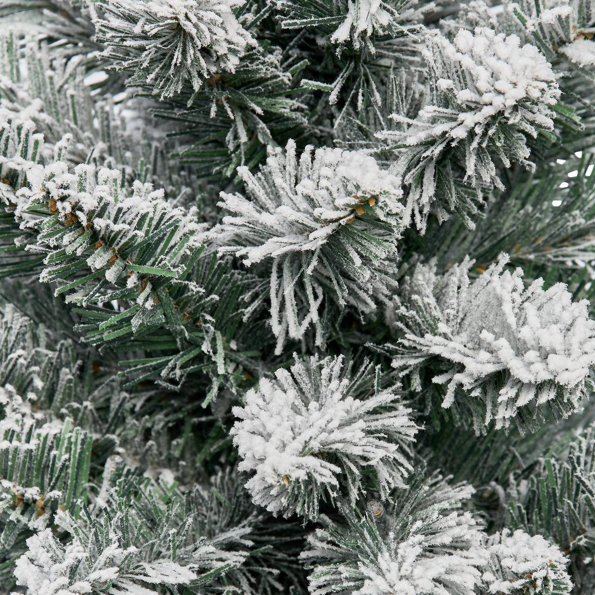 Fééric Lights & Christmas - Sapin de Noël artificiel de table Juti floqué lumineux 50 cm - Atmosphera Créateur d'intérieur - Image 3