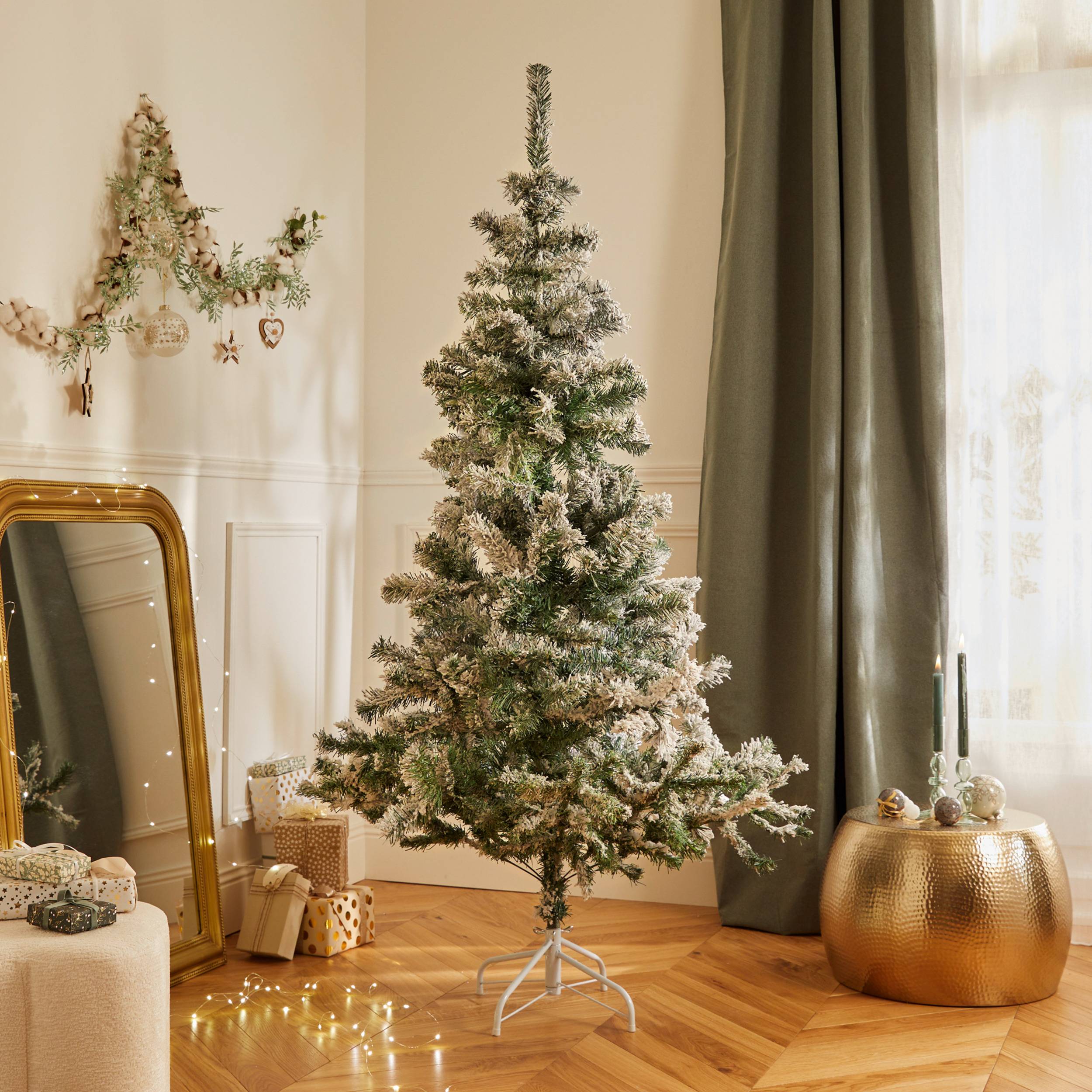 Fééric Lights & Christmas - Sapin floqué 180cm - Feeric Lights & Christmas - Image 1