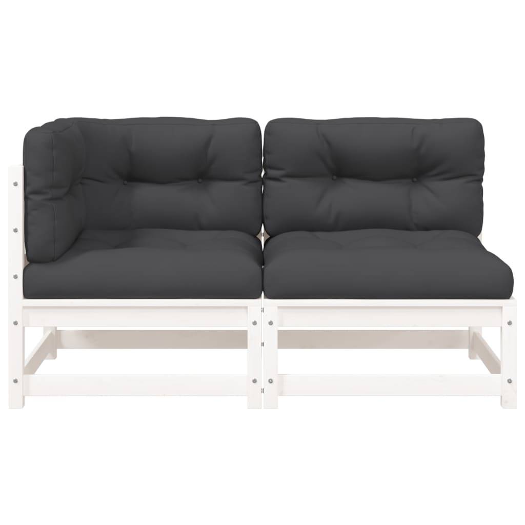 Prolenta Premium - Banc de jardin Blanc 70 X 140 cm - Prolenta Premium - Image 5