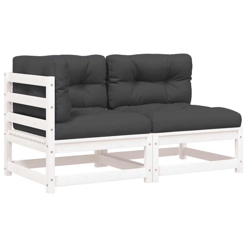 Prolenta Premium - Banc de jardin Blanc 70 X 140 cm - Prolenta Premium - Image 2