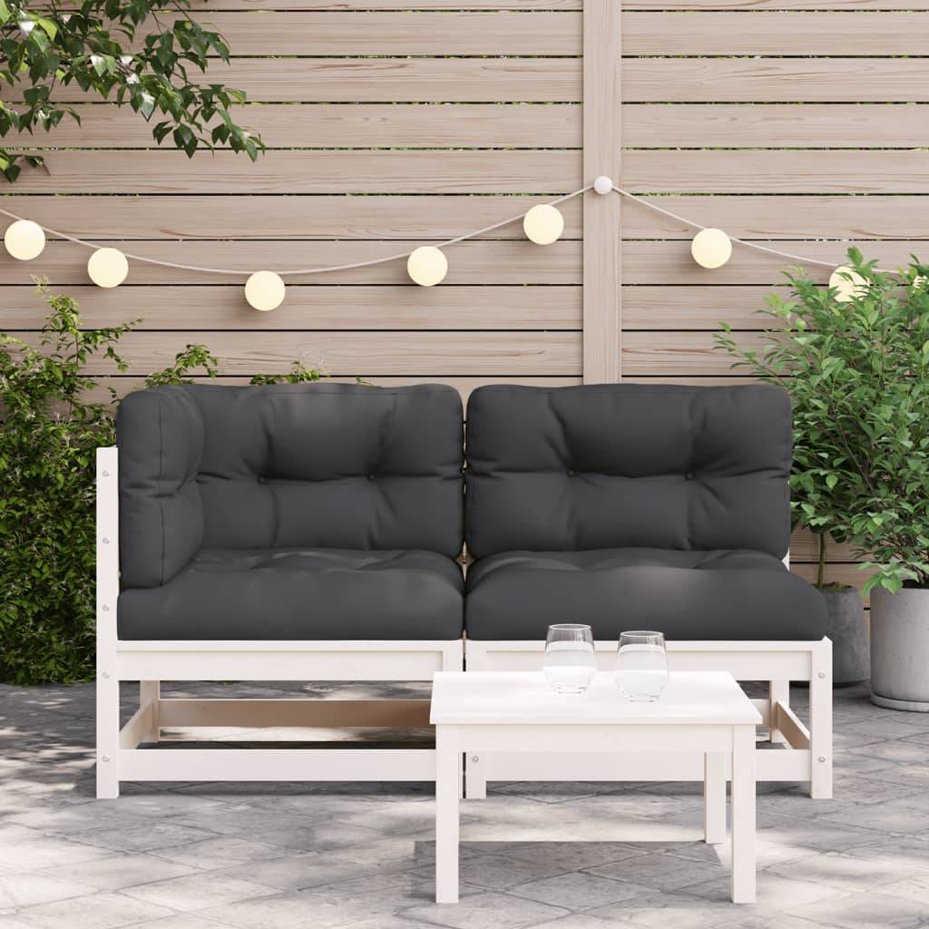 Prolenta Premium - Banc de jardin Blanc 70 X 140 cm - Prolenta Premium - Image 3