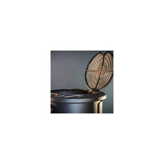 Universal - Poêle à gaz Fonte véritable 3,4KW noir Effet feu Provence UNIVERSAL - Image 6
