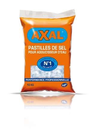Sel Adoucisseur 10 kg Axal Pro - Lot de 16 - Esco