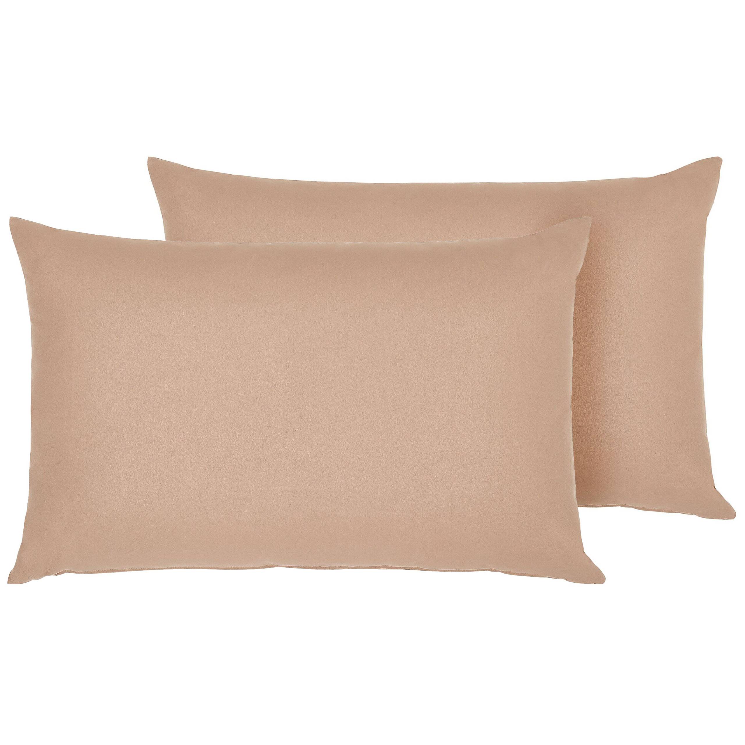 Beliani - Coussin d'extérieur Polyester Beige sable ALMYROS - Beliani - Image 1